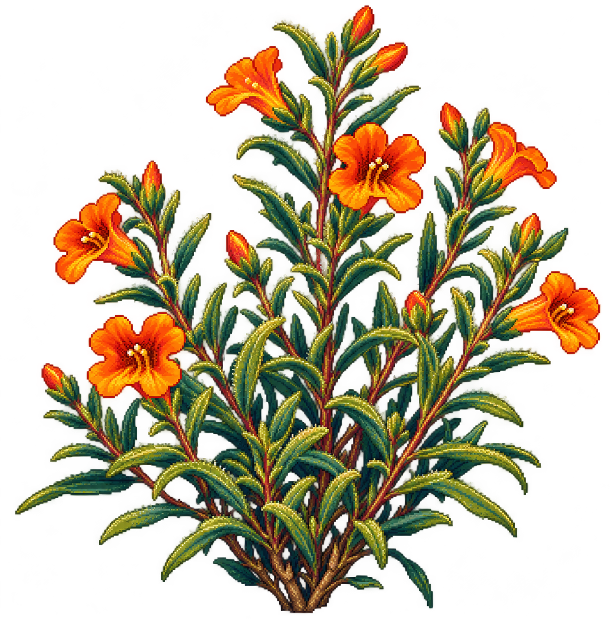 Sticky monkeyflower