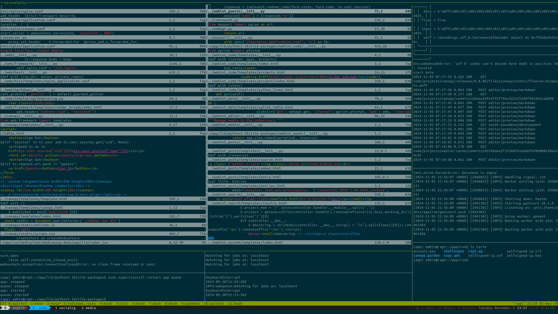 a screenshot of the terminal session